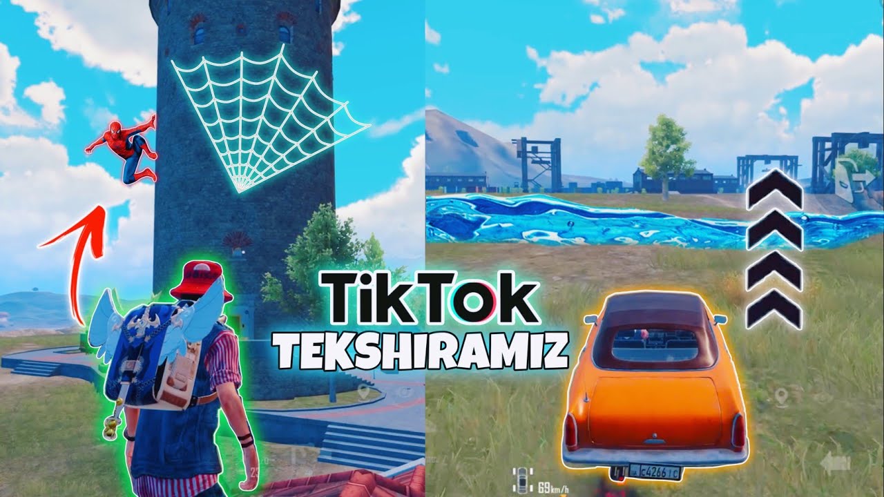 ✅ TIKTOKDAGI PUBG 2.4 LIFEHACKLARINI TEKSHIRISHAMIZ/PUBG SIRLARI⚡