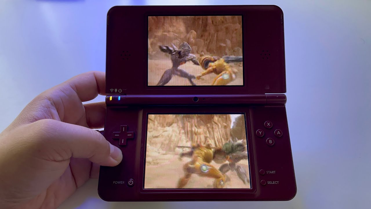 Metroid Prime Hunters (1) | Nintendo DSi XL handheld gameplay