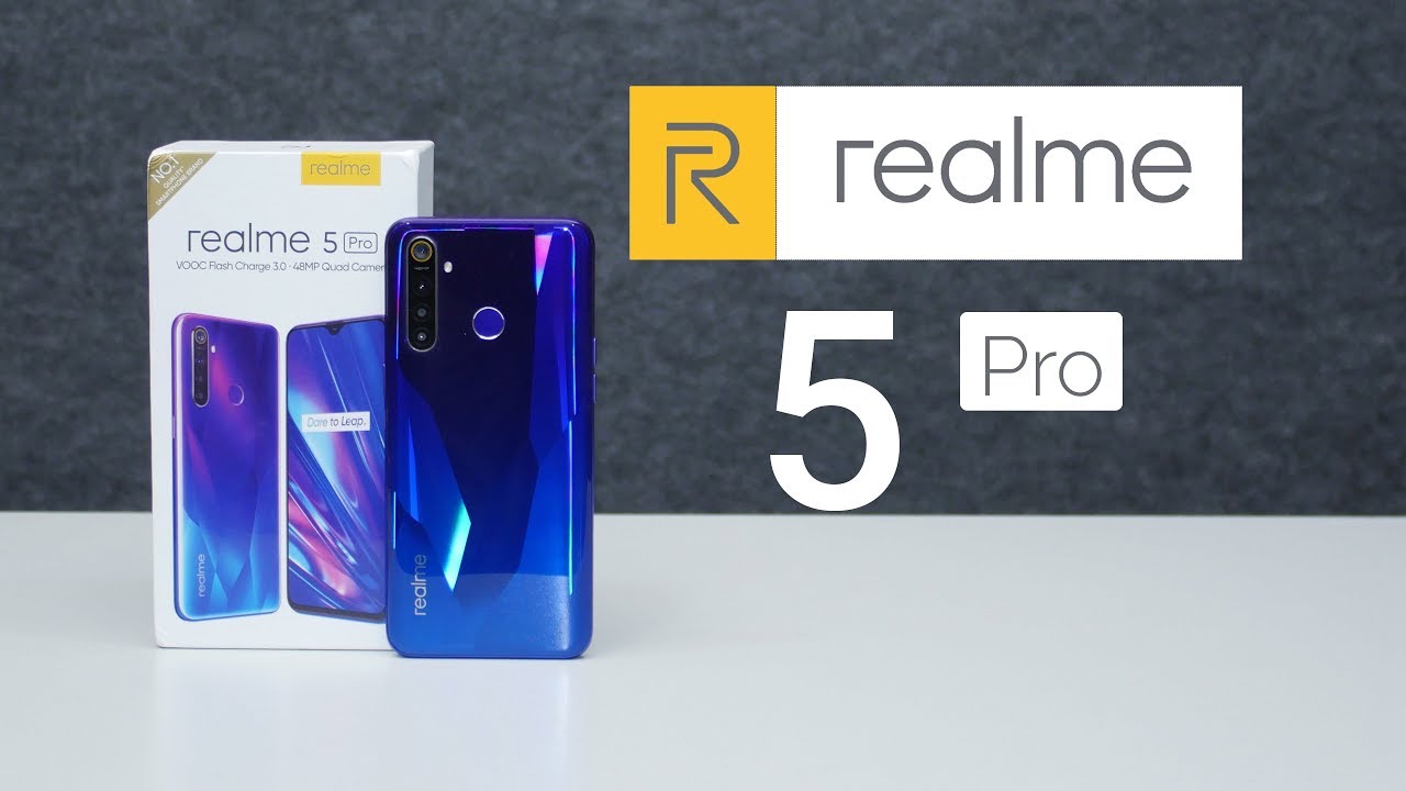 Realme 5 Pro Unboxing and First Impressions