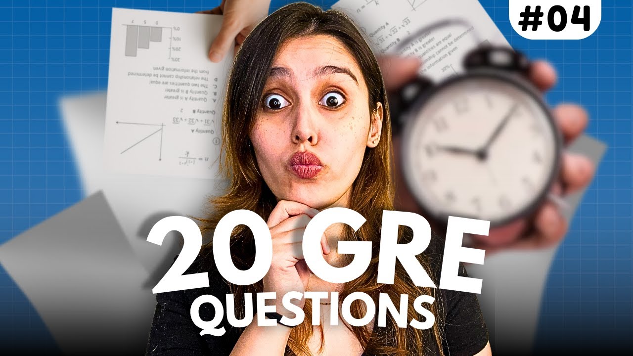 GRE Practice Test #4 - Free GRE Practice Covering Quant, Text Completion, Sentence Equivalence