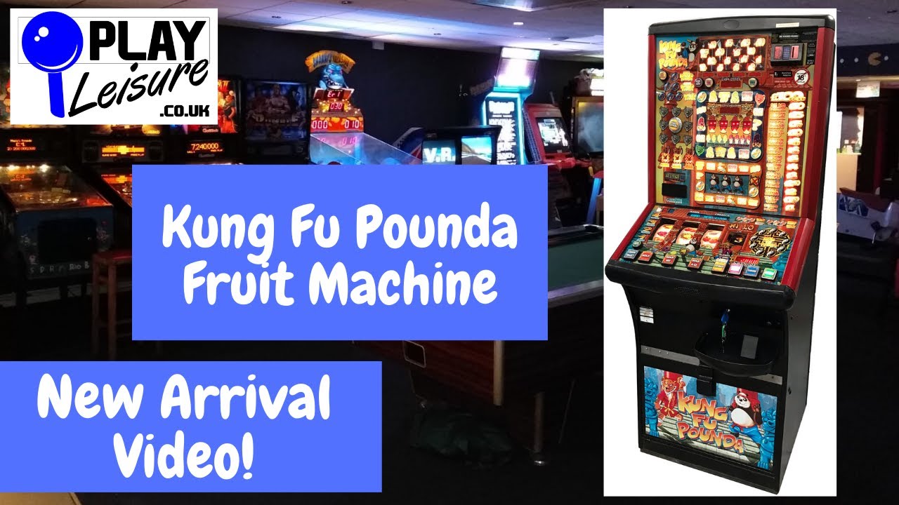 It's Karate Time! Kung Fu Pounda Fruit Machine now available at Play Leisure...
