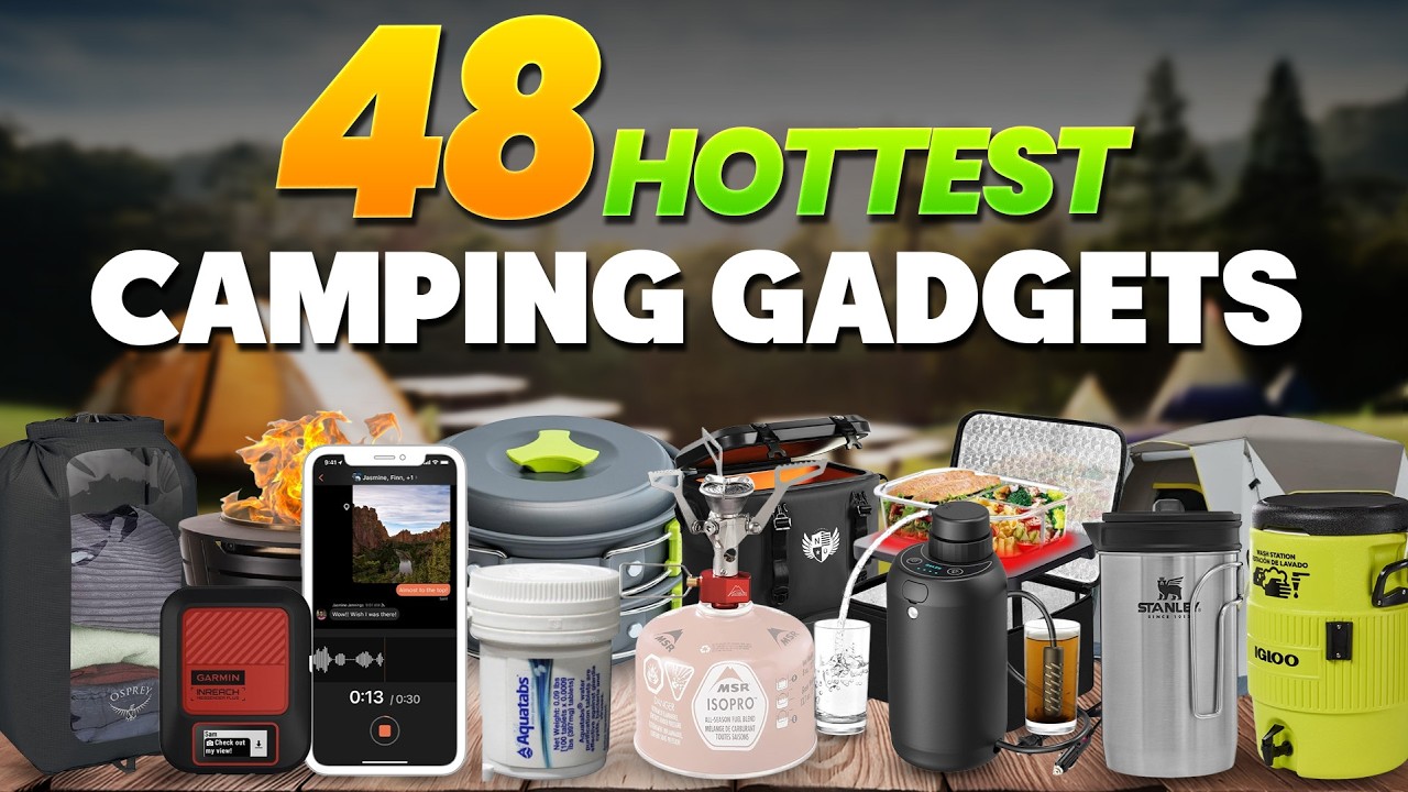 48 Hottest Camping Gadgets on Amazon That Will Blow Your Mind