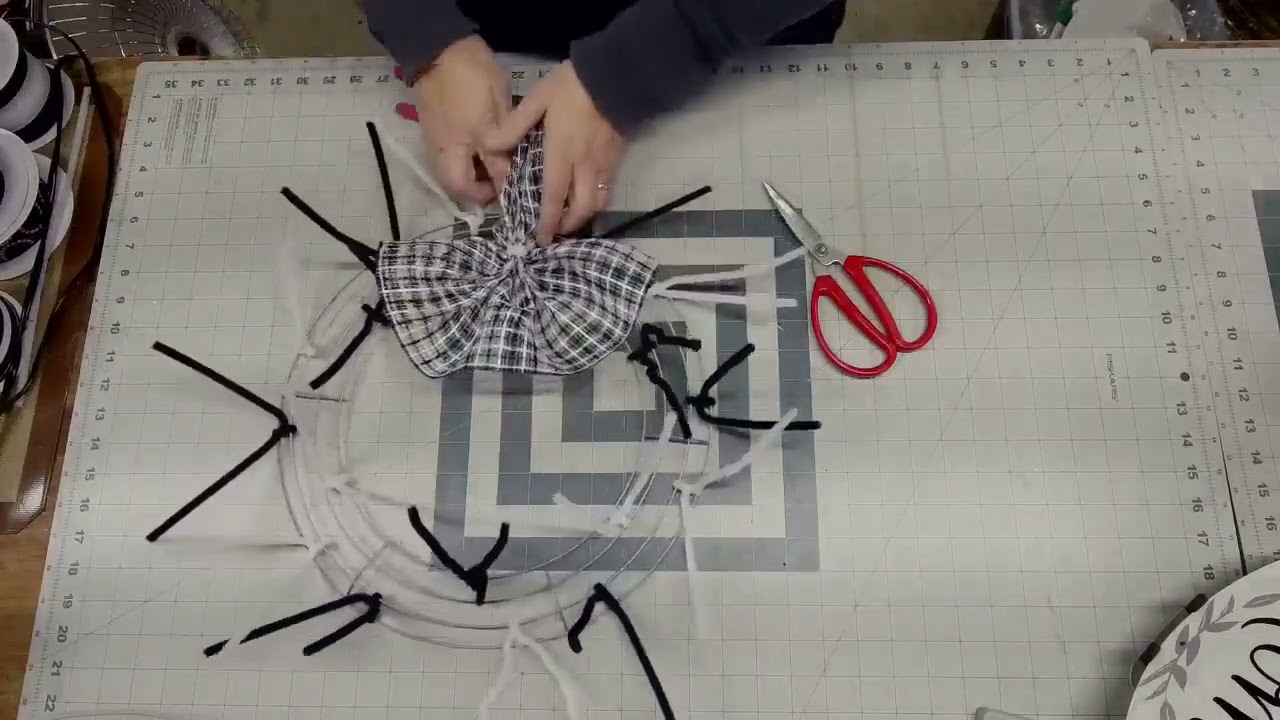 Welcome to Our Home Wreath 2024 Tutorial