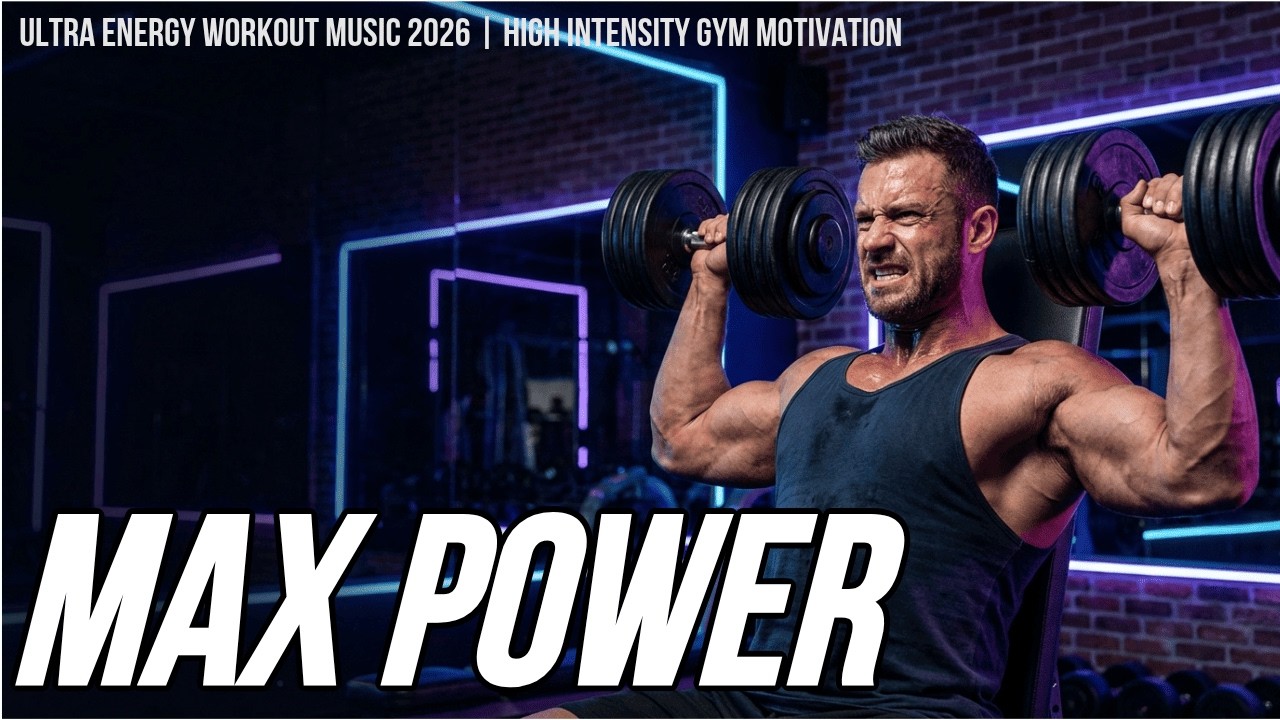Workour Music 2026 - ULTRA ENERGY WORKOUT MUSIC 2026 | High Intensity Gym Motivation