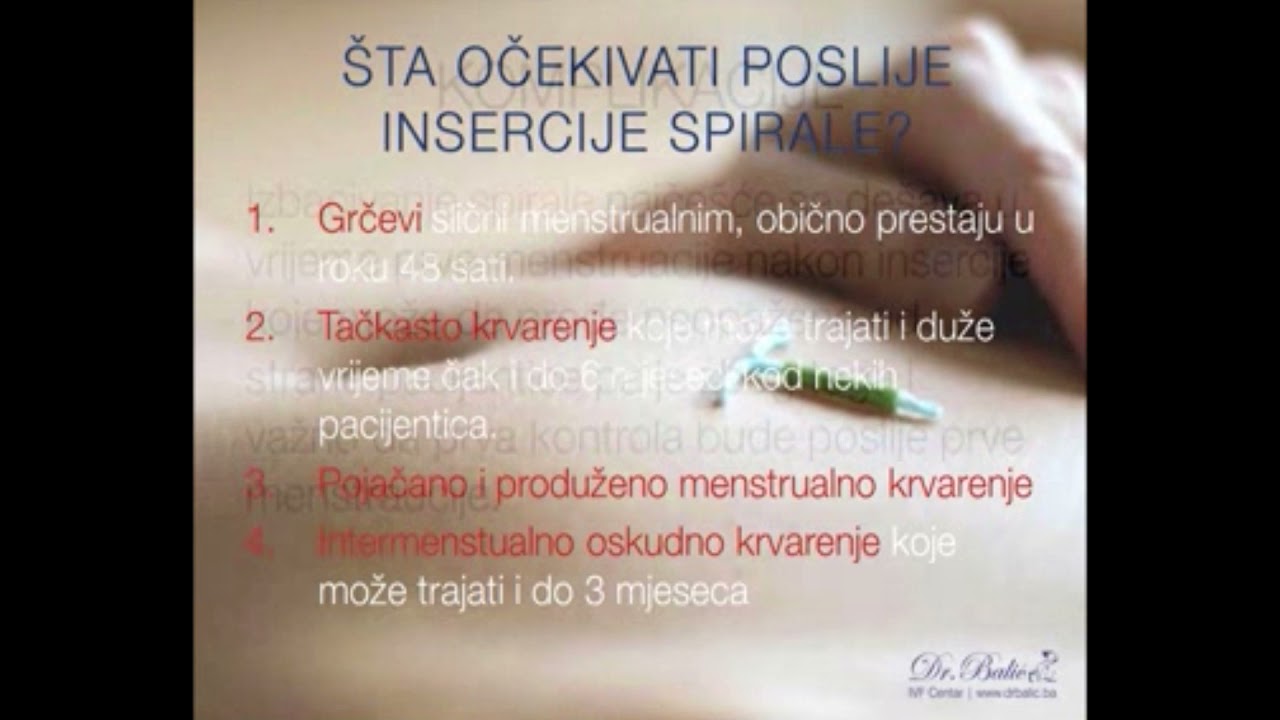 IVF Centar Balić: Nakon spirale