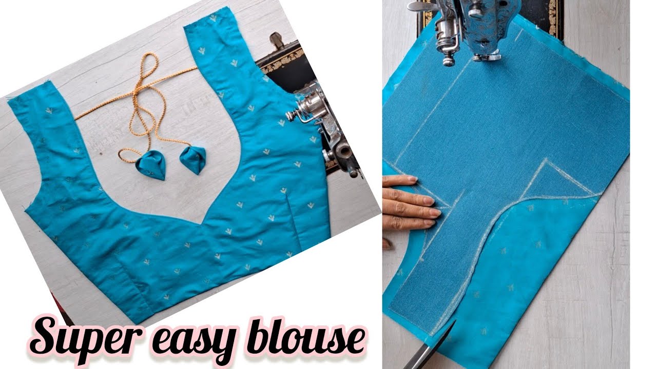 Designer trending blouse/Blouse back neck design/blouse design cutting & stitching/blouse design 