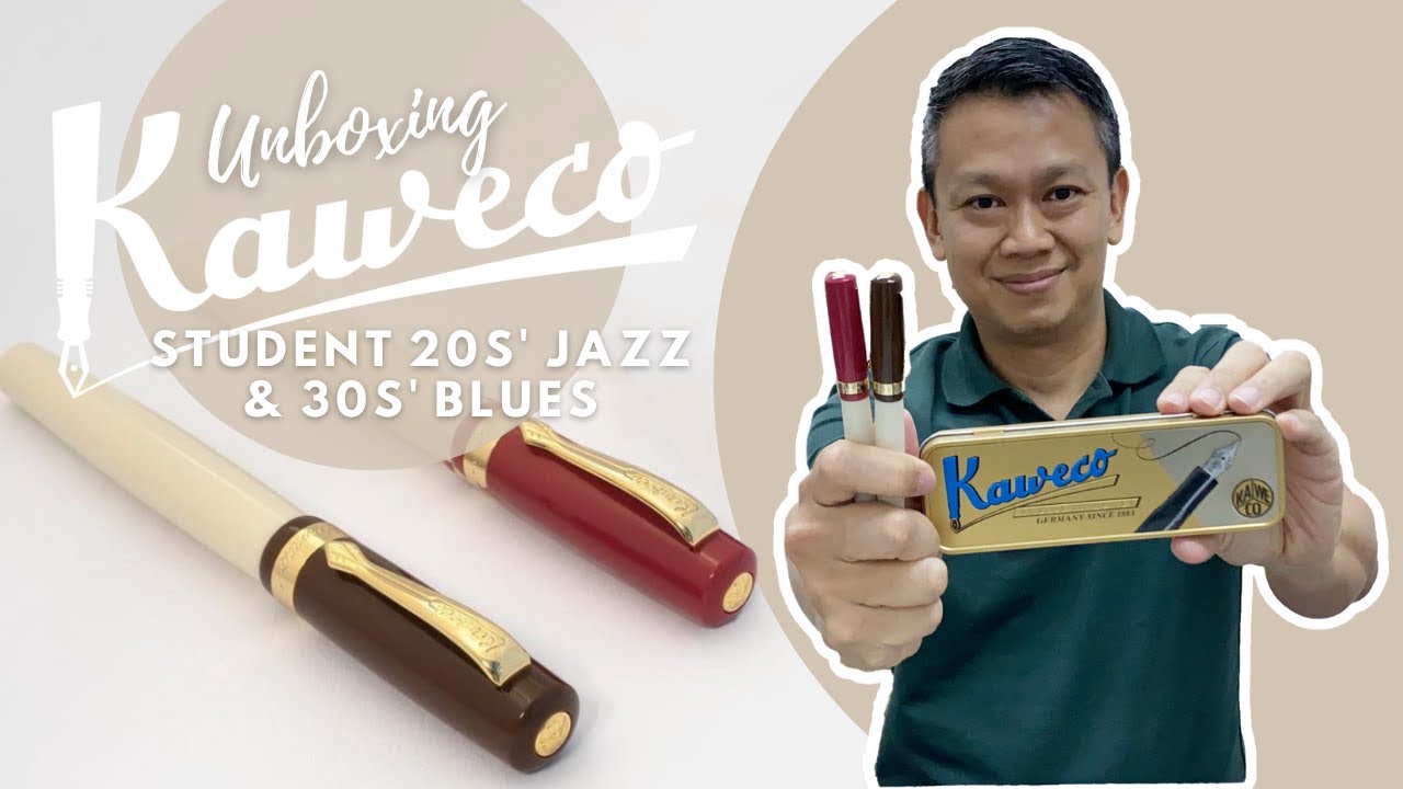 Kaweco Student 20s Jazz & 30s Blues | Unboxing