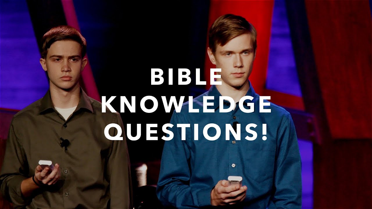 Bible Knowledge Questions | National Bible Bee Competition 2020