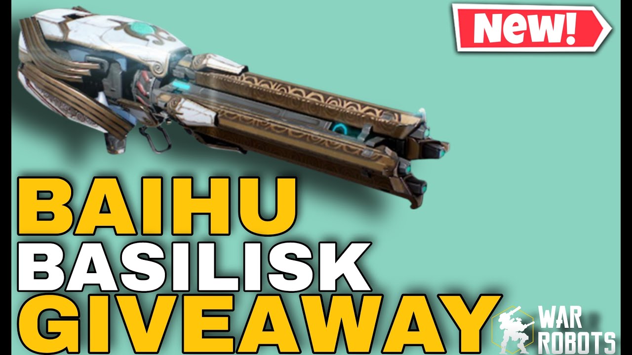 War Robots Giveaway #warrobots #WRwinBBasilisk