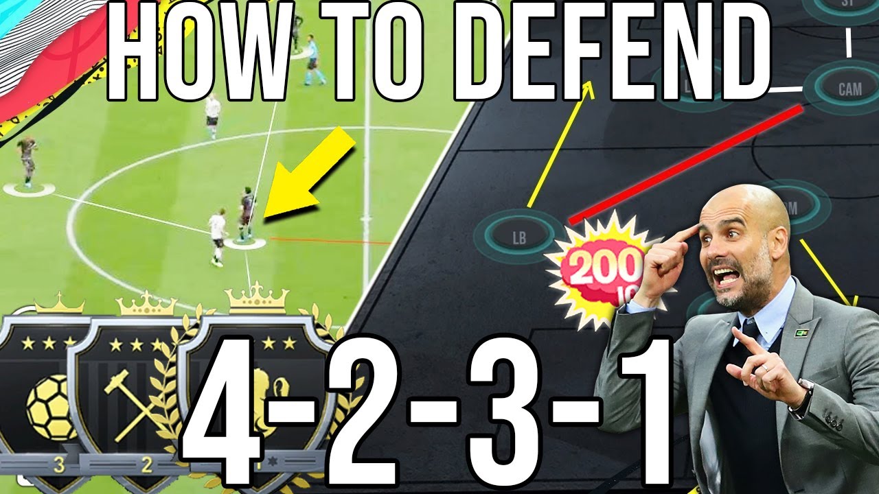 FIFA 20 - How to Defend with 4231 - In the Mind of an Elite Player (Eye Tracker & Thought Process)