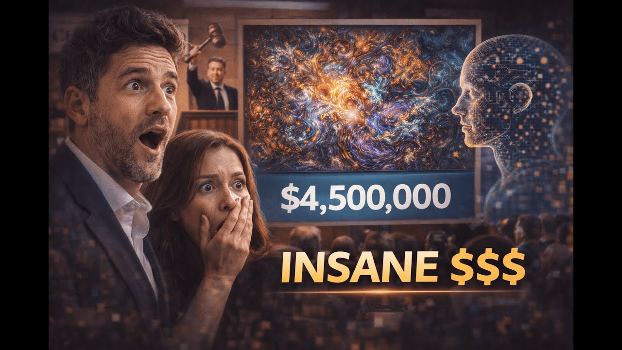 AI Art Auctions: Billion-Dollar Genius or the Ultimate Bubble?