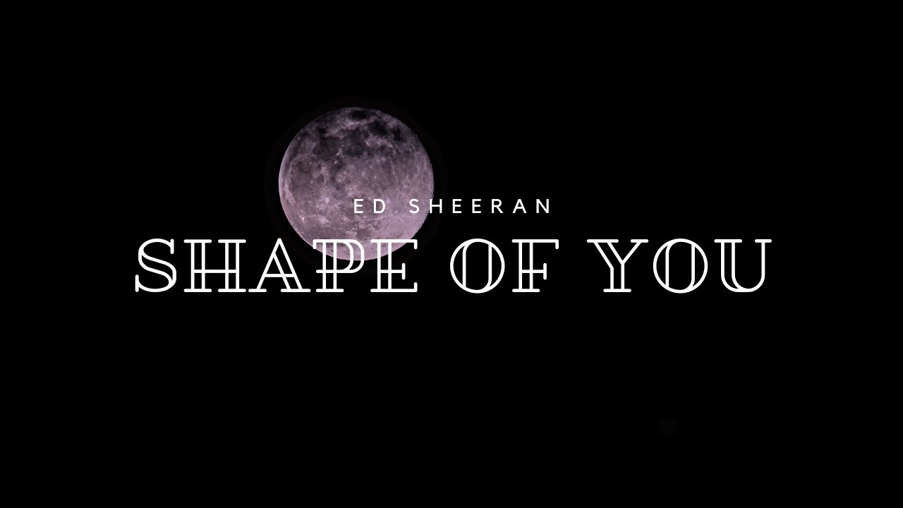 Ed Sheeran - Shape of You (slowed+reverb)