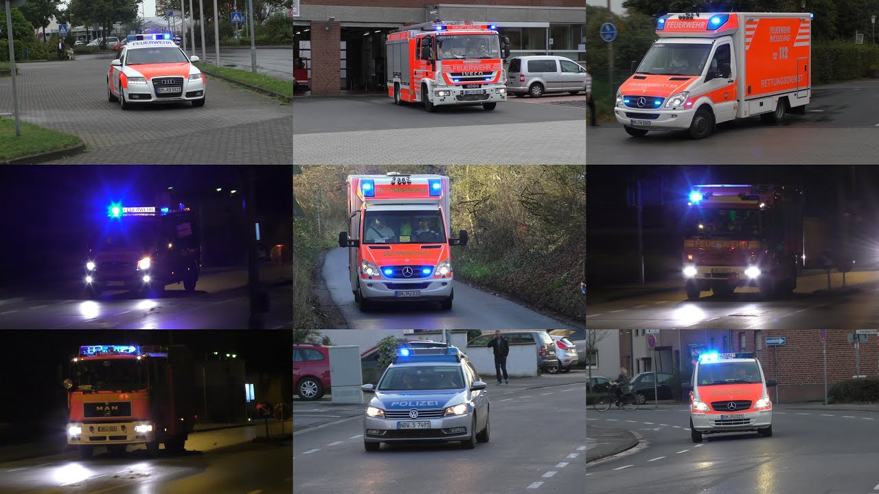 [Blaulicht Rhein-Erft] Einsatzfahrten Feuerwehr,Rettungsdienst & Polizei des Rhein-Erft-Kreis