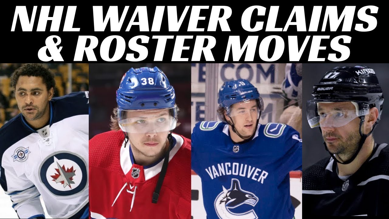 NHL WAIVER CLAIMS AND INJURY UPDATES