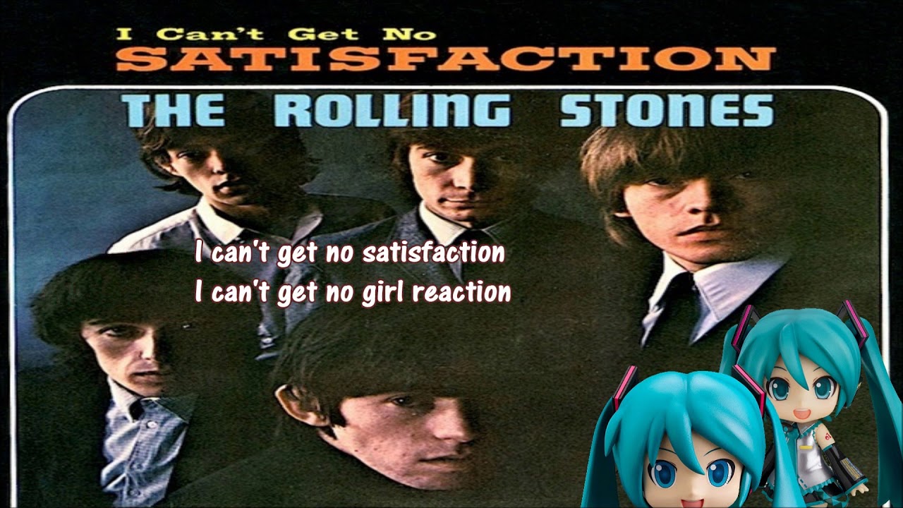 [Hatsune Miku & The Playloids] THE ROLLING STONES / Satisfaction [cover song] V4english