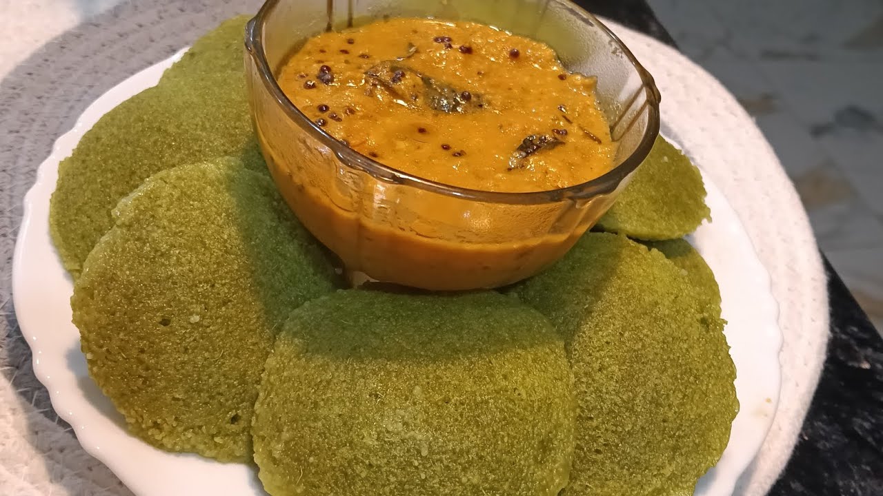 पालक और सूजी की इडली | Palak suji ka idli recipe | idli recipe | Rava idli kaise banaye | #ravaidli 