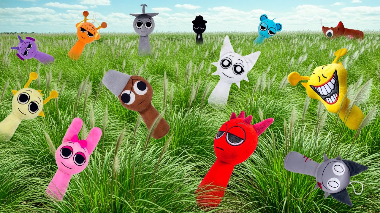 Don’t Blink! Sprunki Can Disappear in the Grass Bush