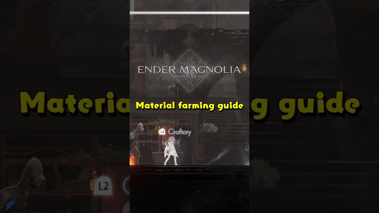 Ender Magnolia material farming guide Shorts Edition #gaming
