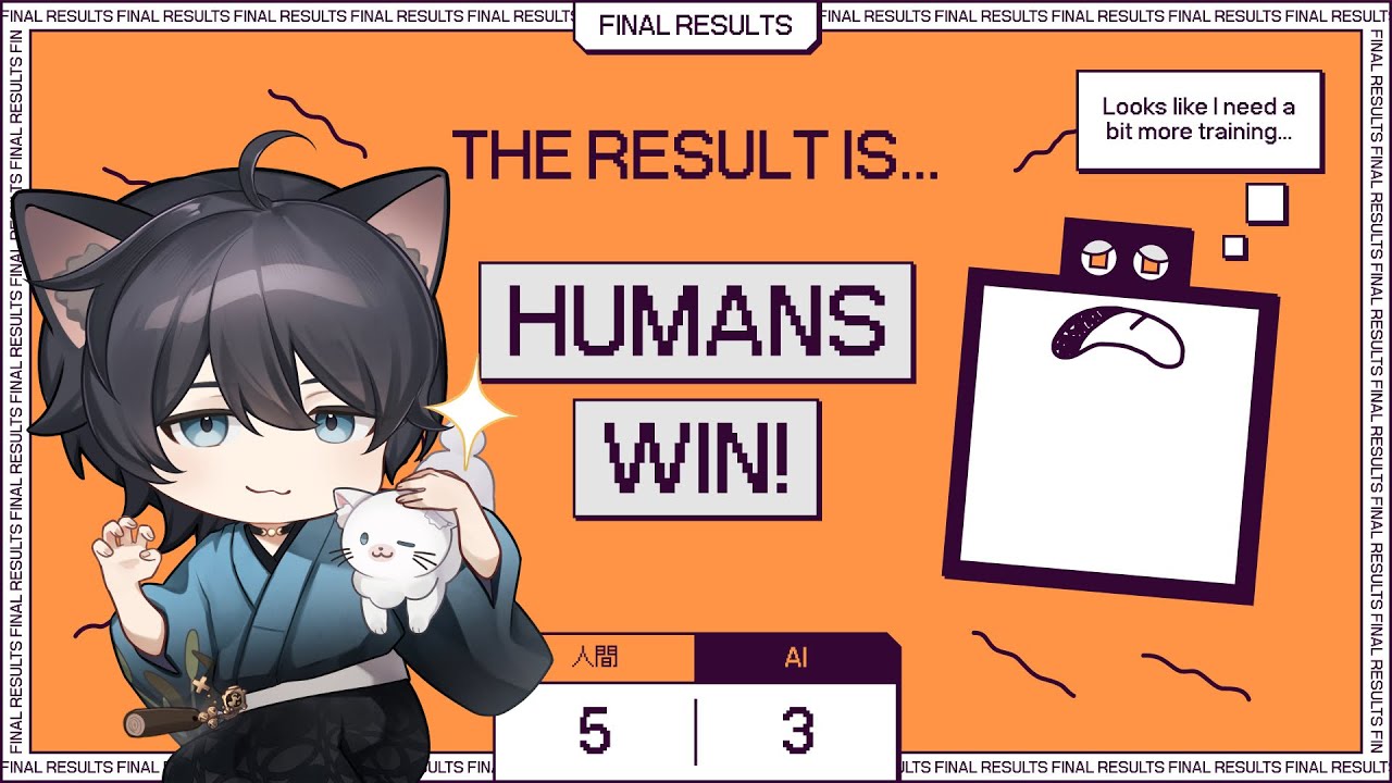 【Deviation Game】AIにばれずお絵描きするゲーム！！参加してくれると嬉しい～～　【由良木禾】