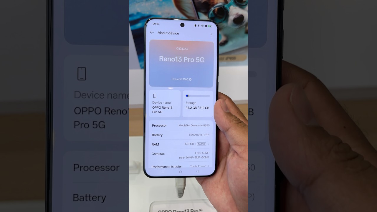 Oppo Reno 13 pro 5G #oppo #opporeno13pro5g #smartphone #shorts