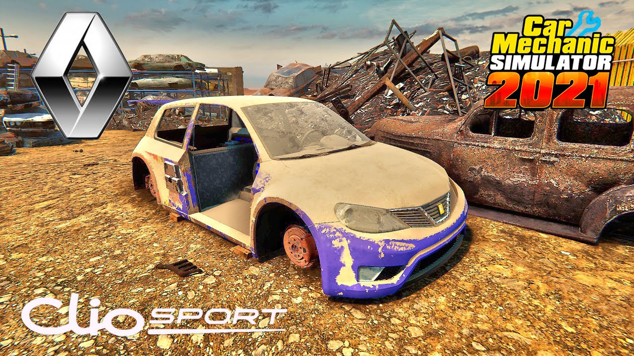 Renault Clio V6 restoration - Car Mechanic Simulator 2021