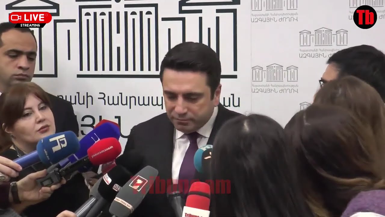 Ալեն Սիմոնյանը բարկացավ ու գնաց ճեպազրույցի կեսից