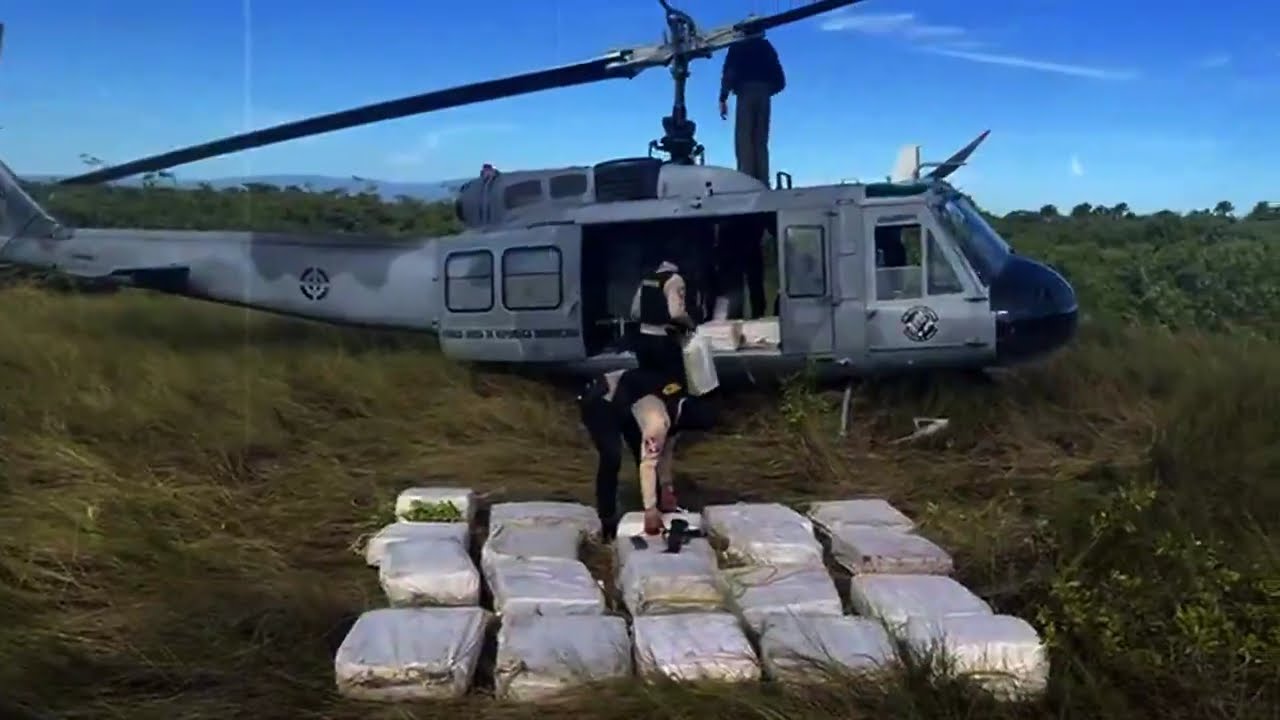 Primer gran operativo aeronaval del año contra el tráfico de cocaína en el Caribe