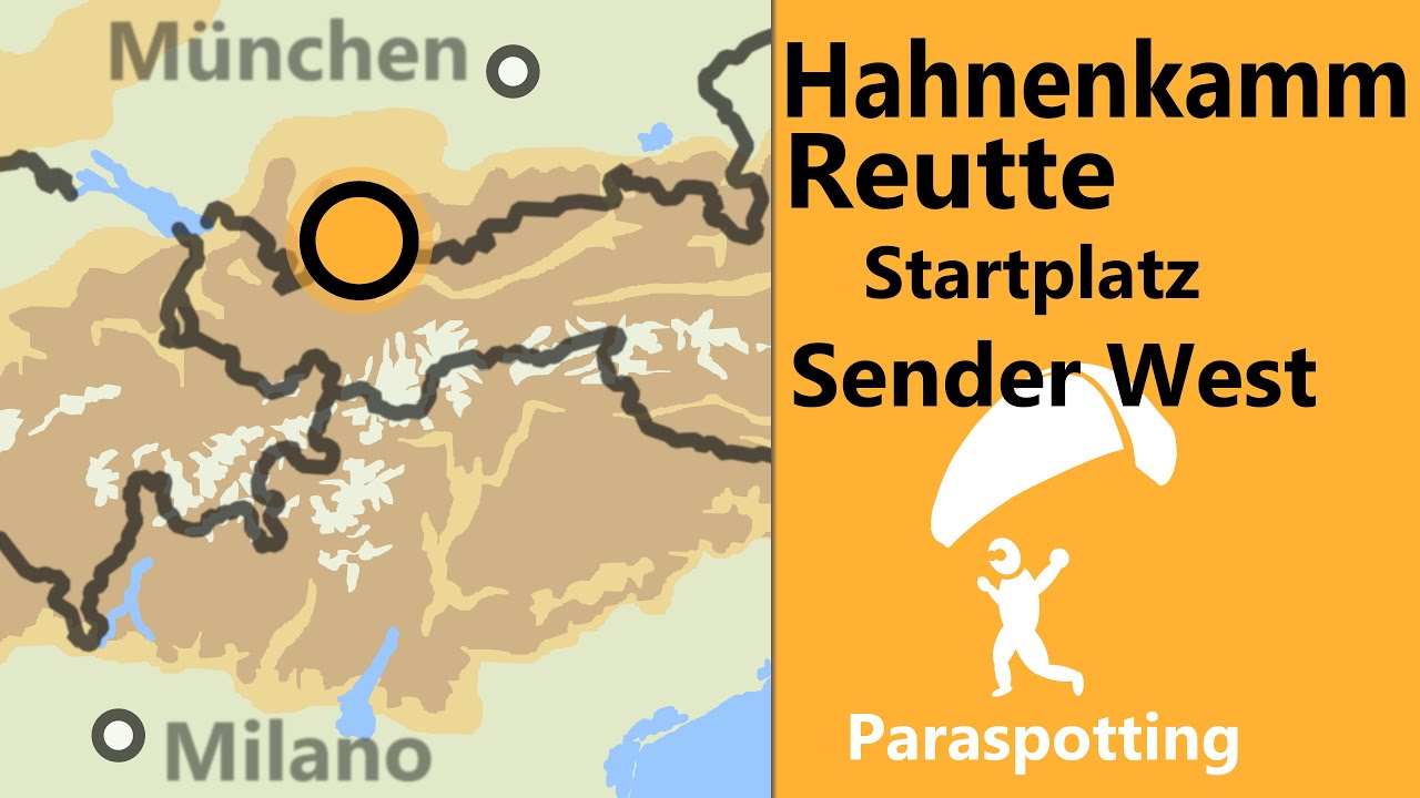 Startplatz Sender West Hahnenkamm Reutte | Paraspotting