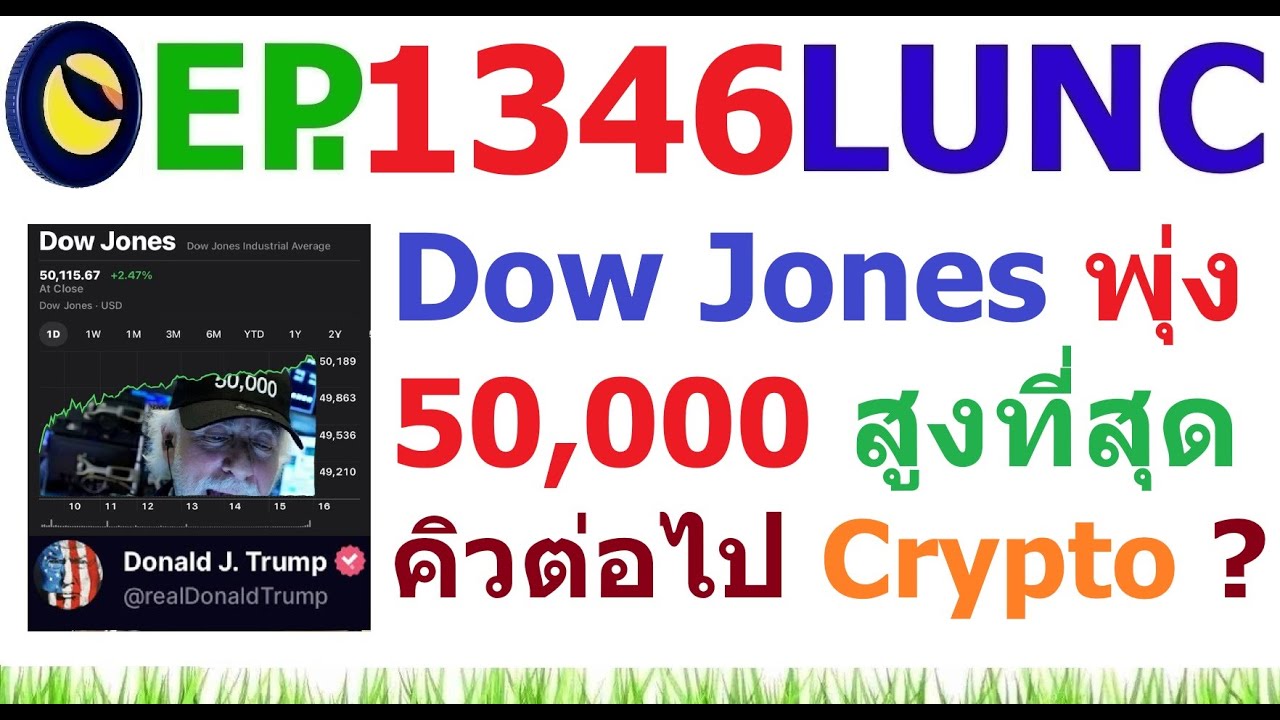 [Ep.1346] ทรัมป์อวยตัวเอง Dow Jones พุ่ง 50,000 สูงที่สุดในประวัติศาสตร์ คิวต่อไป Crypto หรือไม่