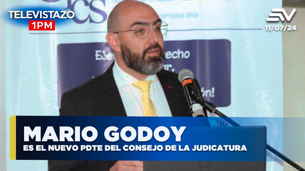 Mario Godoy es designado como el nuevo presidente del Consejo de la Judicatura |Televistazo #ENVIVO🔴