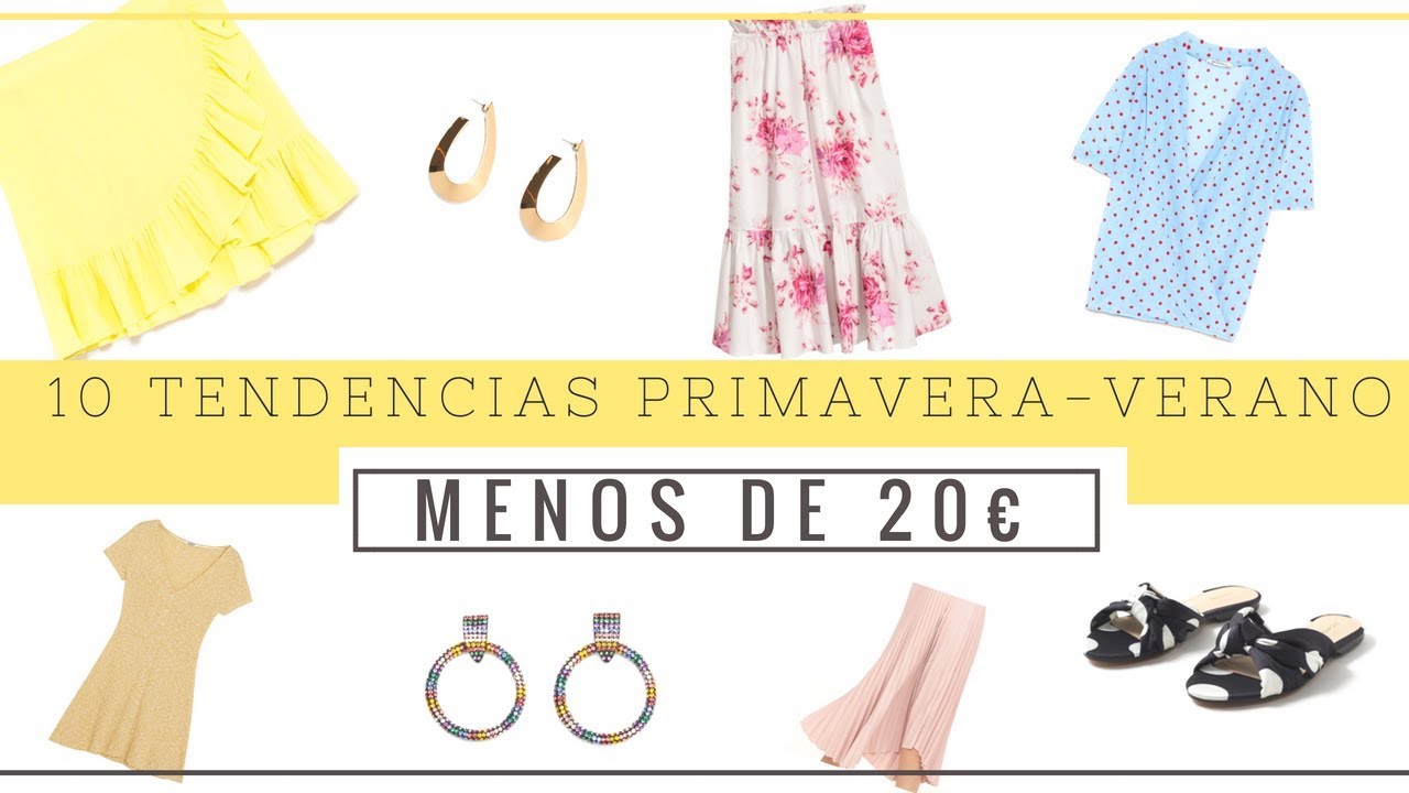 10 Tendencias PRIMAVERA-VERANO por menos de 20€ (parte 1) | @miuyyo