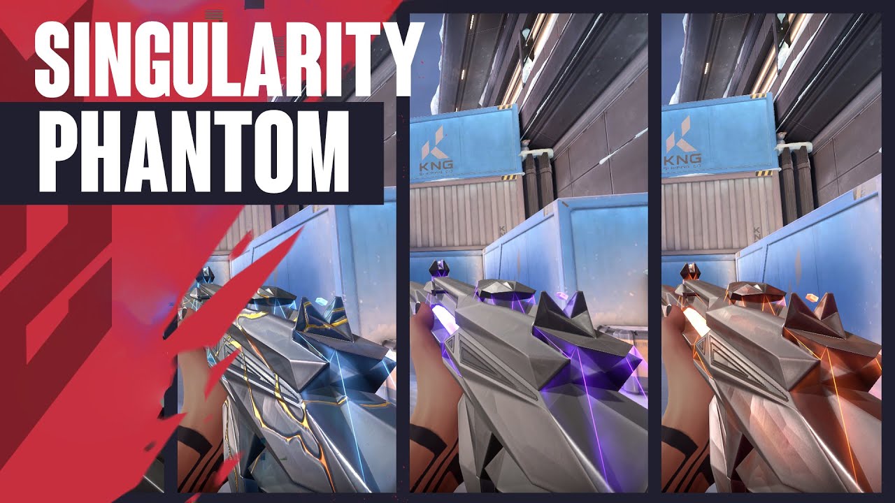 Singularity Phantom Skin Showcase [4K] - Valorant Singularity Skins