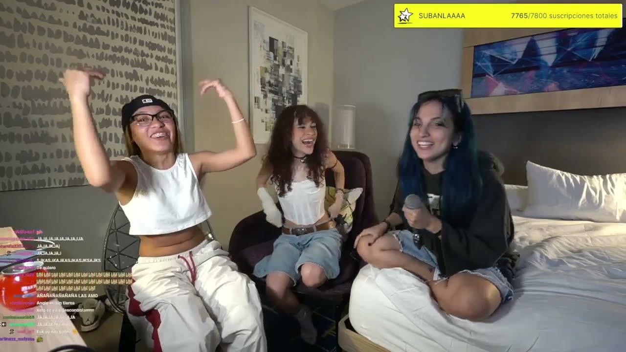 CHUPISTREAM 1 Angie Velasco Alondra y Rai COMPLETO 17/05/2024