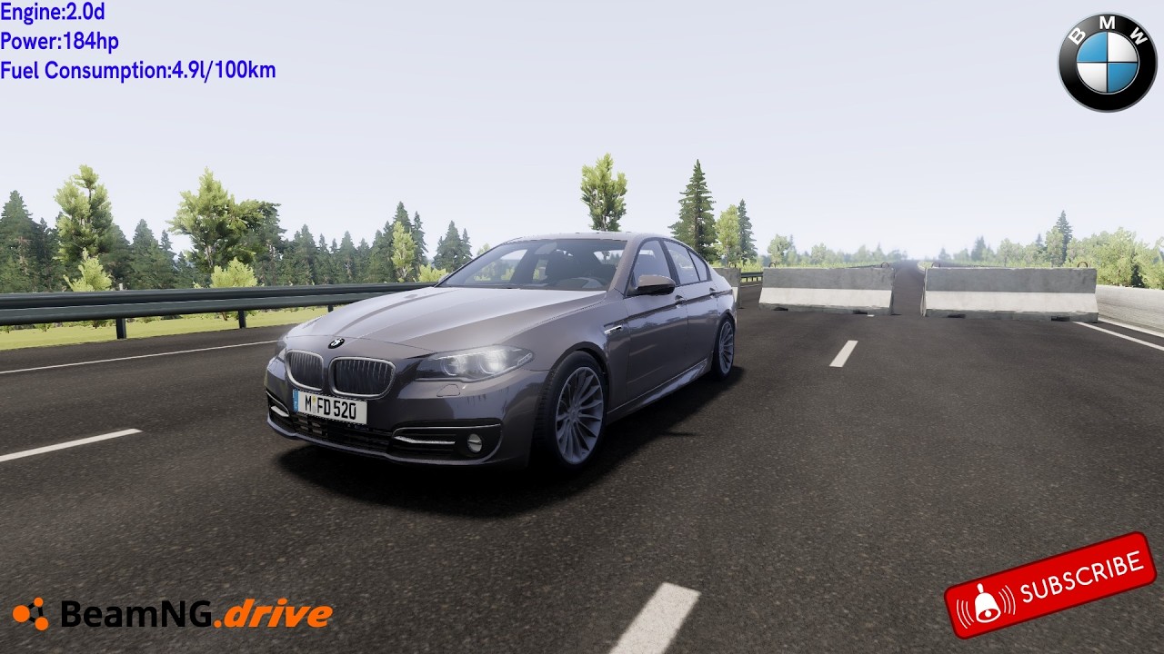 BeamNG Drive - BMW 520d F10