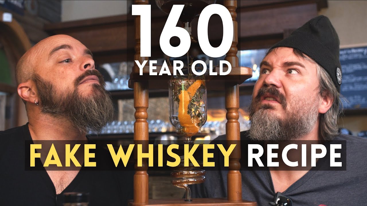 Does a 160yr old FAKE WHISKEY recipe taste good???