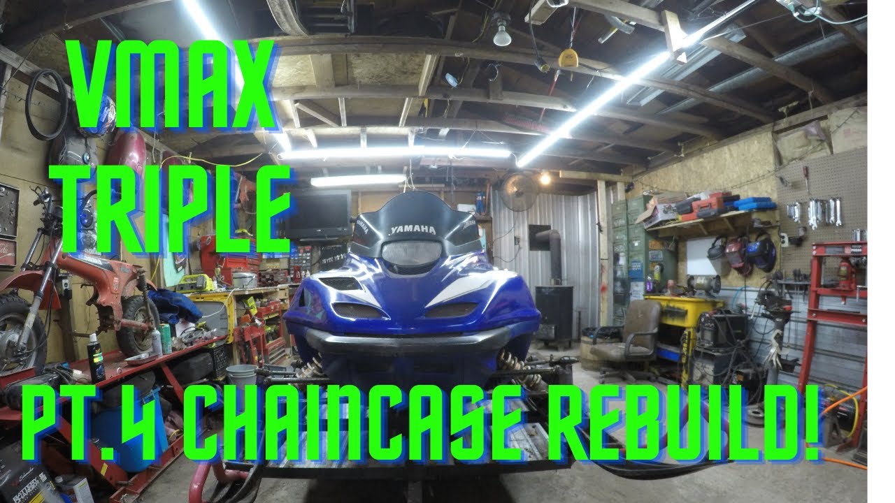 Yamaha Triple Resurrection Pt.4 Chaincase Rebuild!