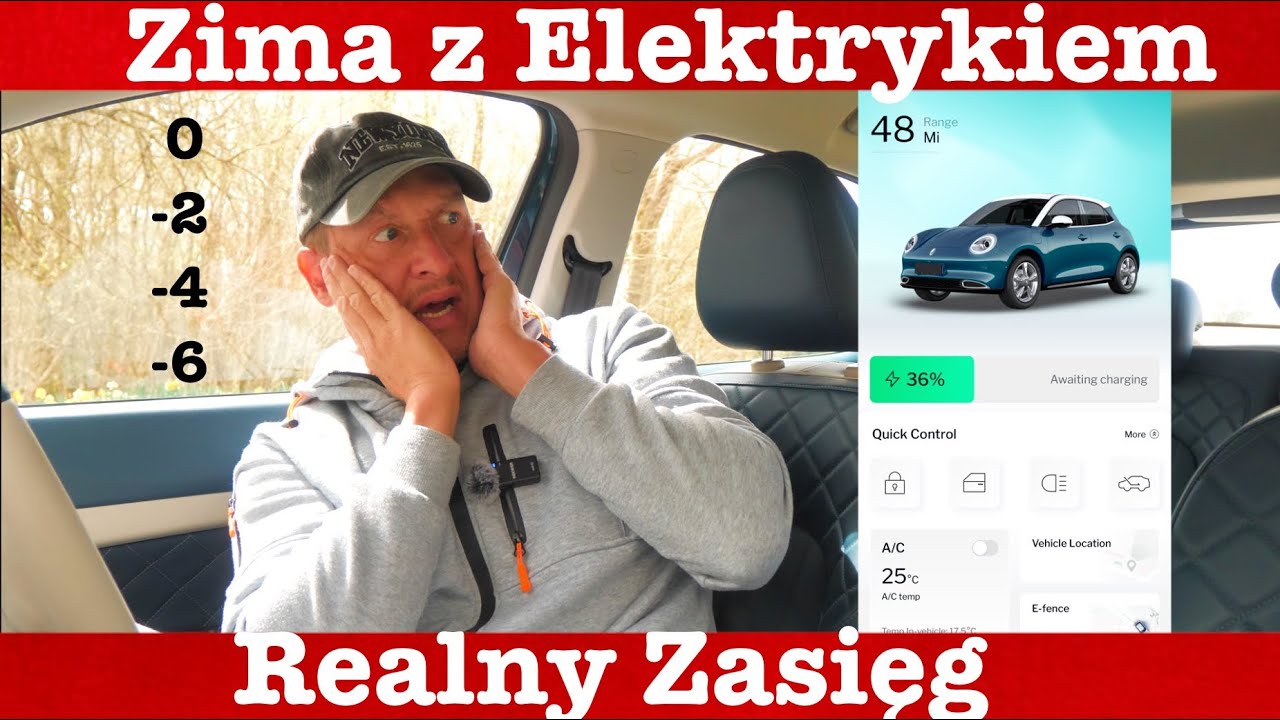 Jaki jest PRAWDZIWY zasięg samochodu elektrycznego zimą?
