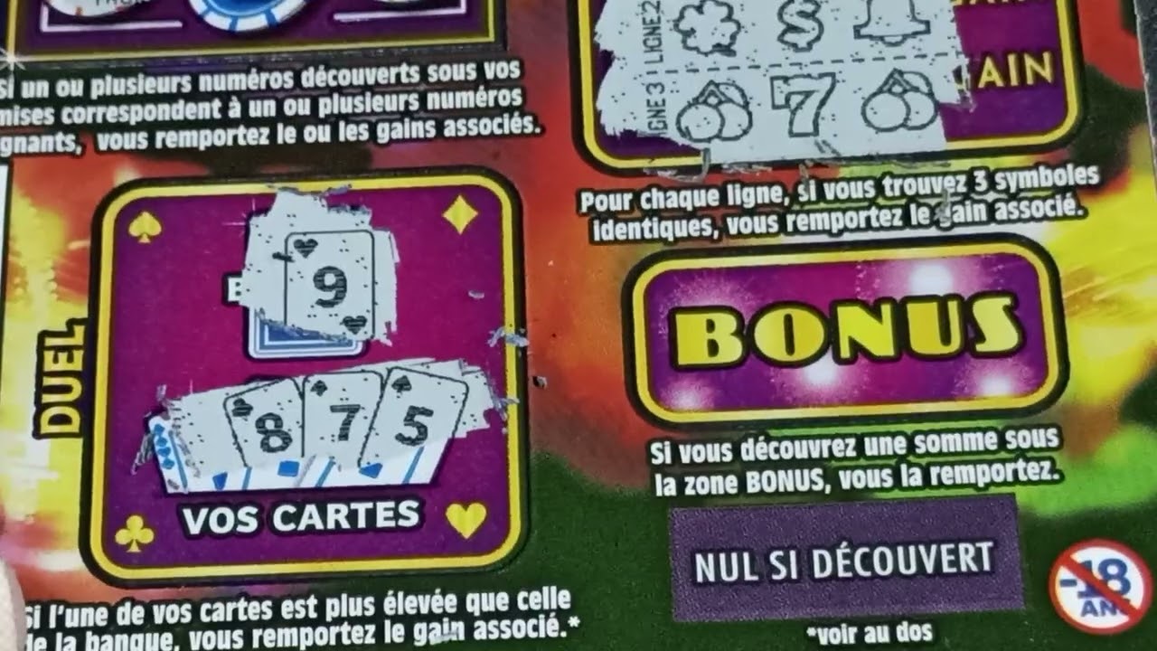 GRATTAGE DE 10 VEGAS