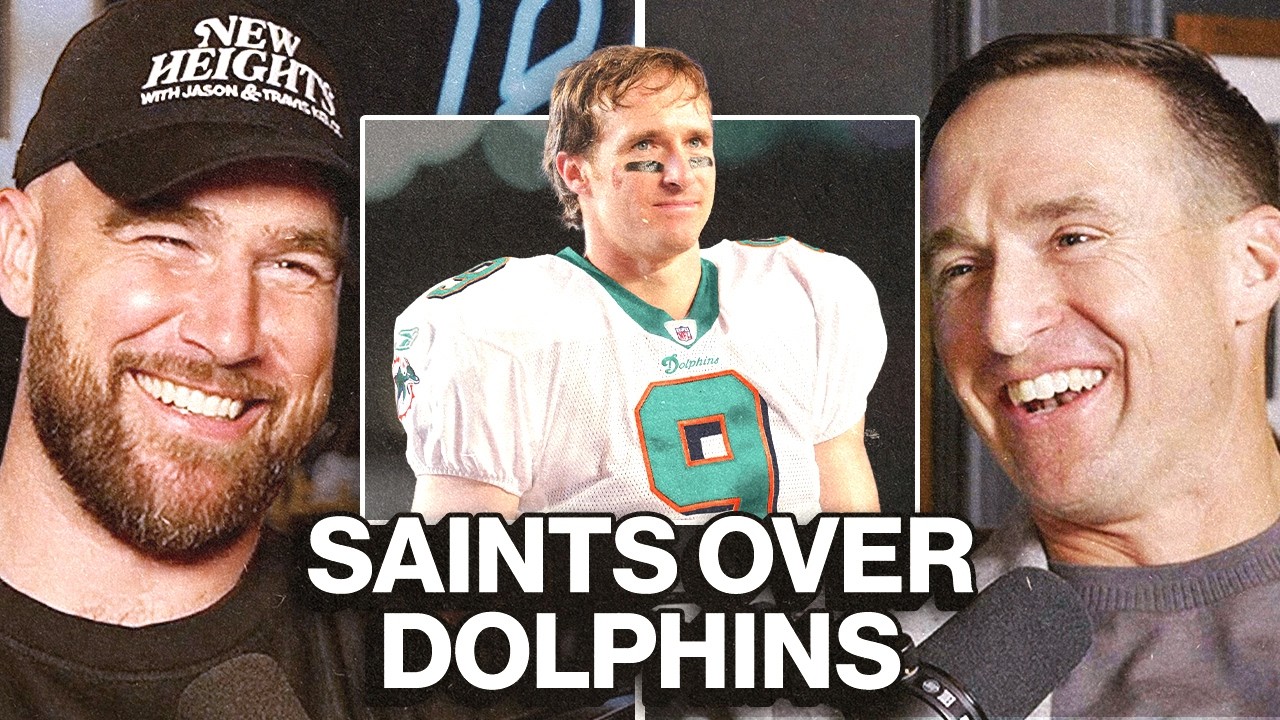 Drew Brees On Choosing The New Orleans Saints Over The Miami Dolphins & Playing Under Sean Payton