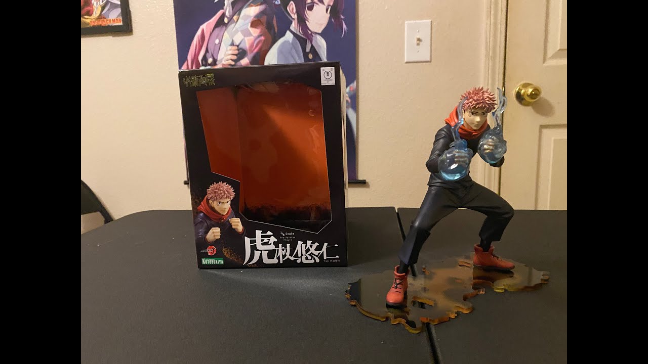 ARTFX Jujutsu Kaisen Yuji Itadori 1/8 Scale Anime Figure Unboxing!