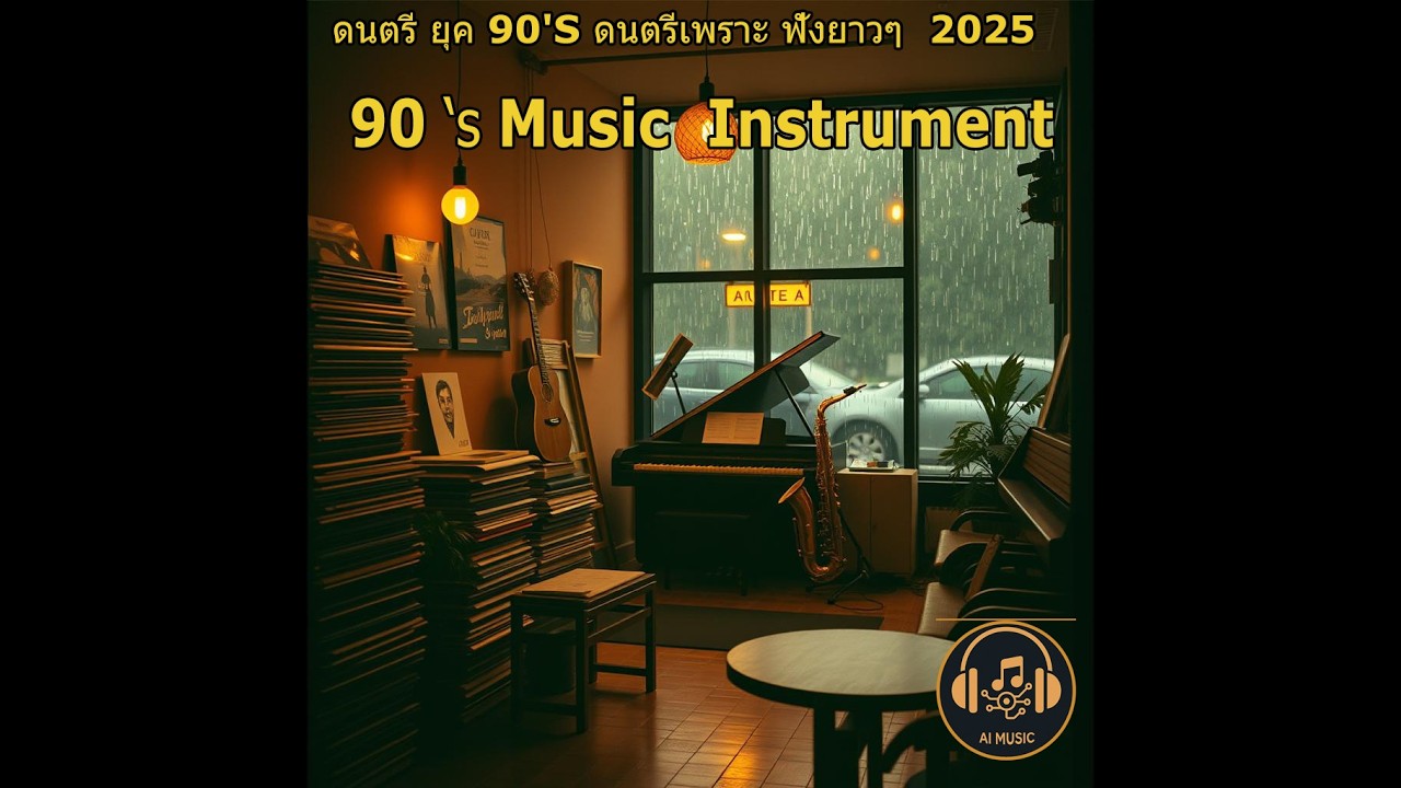 เพลงดัง ฟังเพราะ ยุค 90  : ดนตรี ยุค 90'S ดนตรีเพราะ ฟังยาวๆ  2025   ไม่มีโฆษณา