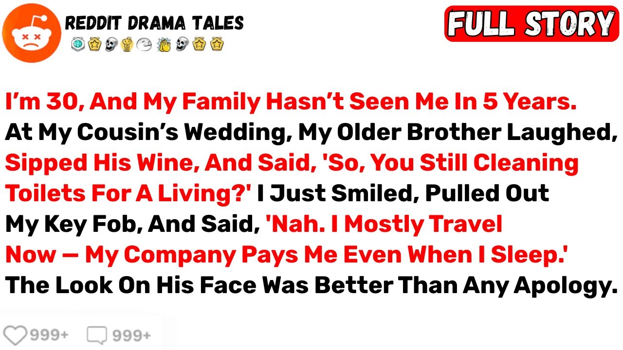I’m 30, And My Family Hasn’t Seen Me In 5 Years. At My Cousin’s Wedding... - Best Reddit Stories