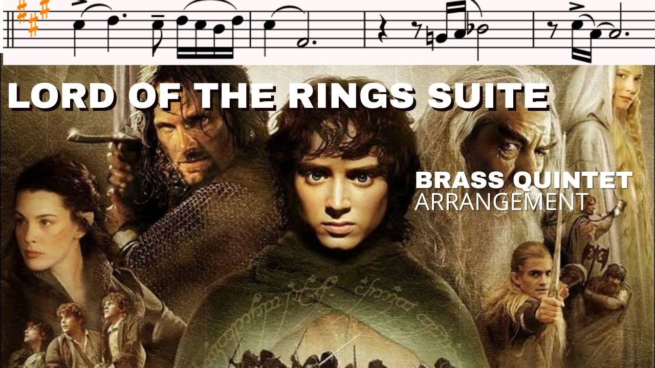 Epic Lord of the Rings Suite for Brass Quintet (with Sheet Music!)