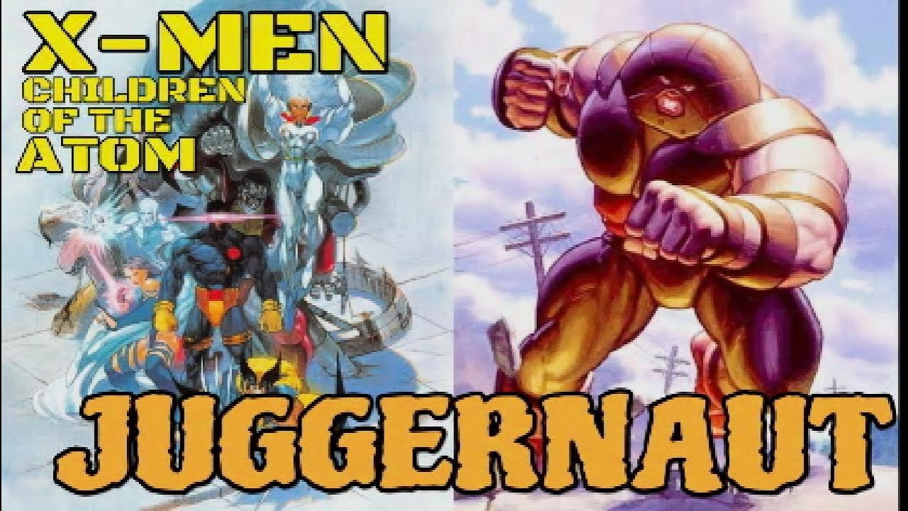 X-men: Children of the Atom - JUGGERNAUT [Arcade Mode]