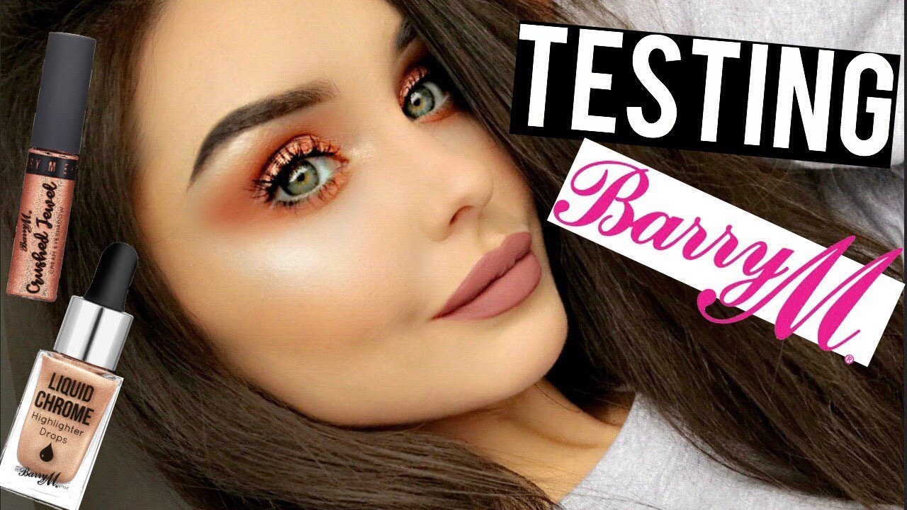 TESTING BARRY M MAKEUP! FULL FACE OF FIRST IMPRESSIONS | KatesBeautyStation
