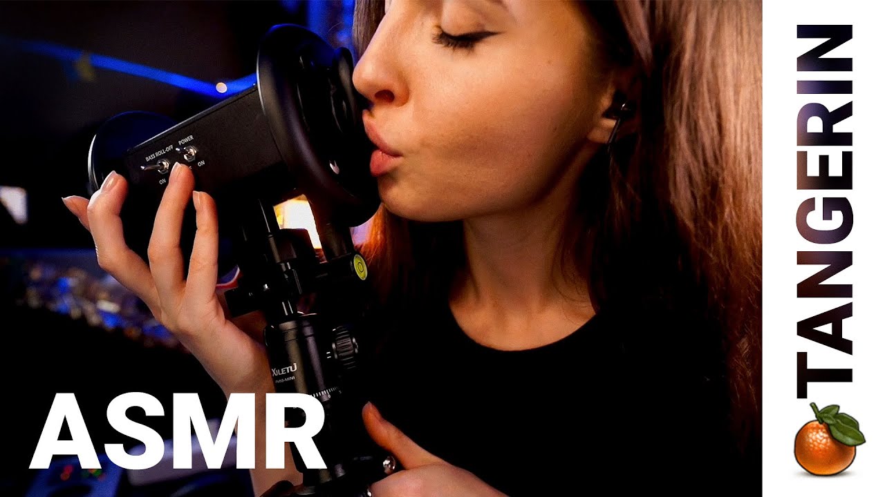 ASMR Mouth Sounds / Kisses / Affirmations / Hand Movement | Tangerin
