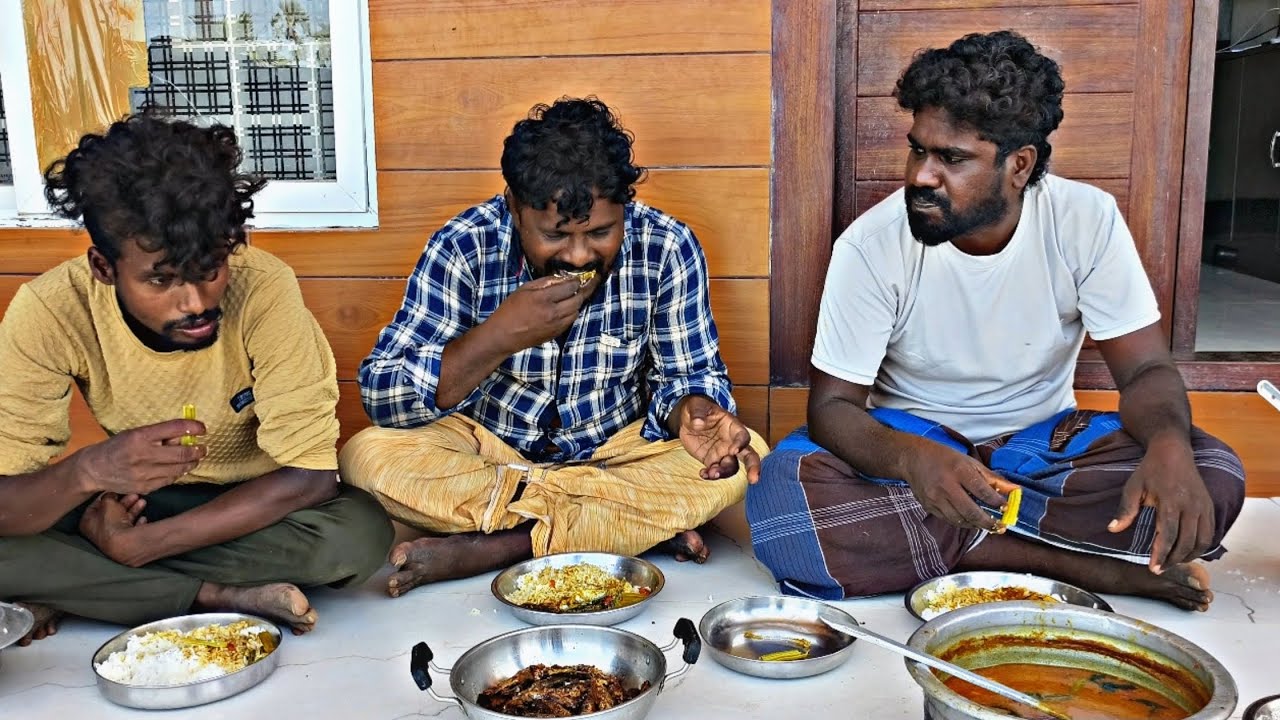 மத்தி மீன் குழம்பு வச்சு குடும்பத்தோட ஒரு புடி /Anthonyin Alapparaigal 