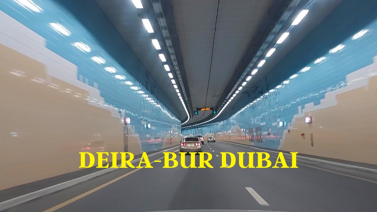 Deira Dubai to Bur Dubai || 4k Driving Tour