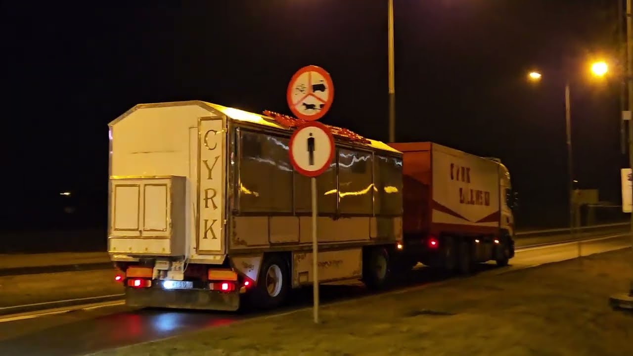 Cyrk Zalewski 2025 - Wyjazd cyrku z Brodnicy