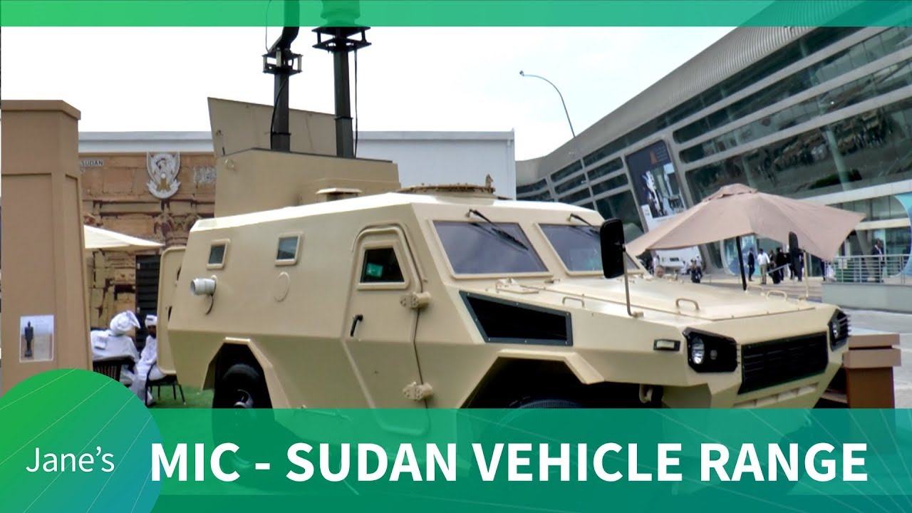 IDEX 2019: Military Industry Corporation - Sudan present their range of military vehicles